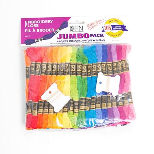 Craft Supplies, Art & School, Janlynn, Embroidery Floss, Jumbo pack, 105 piece, 2260